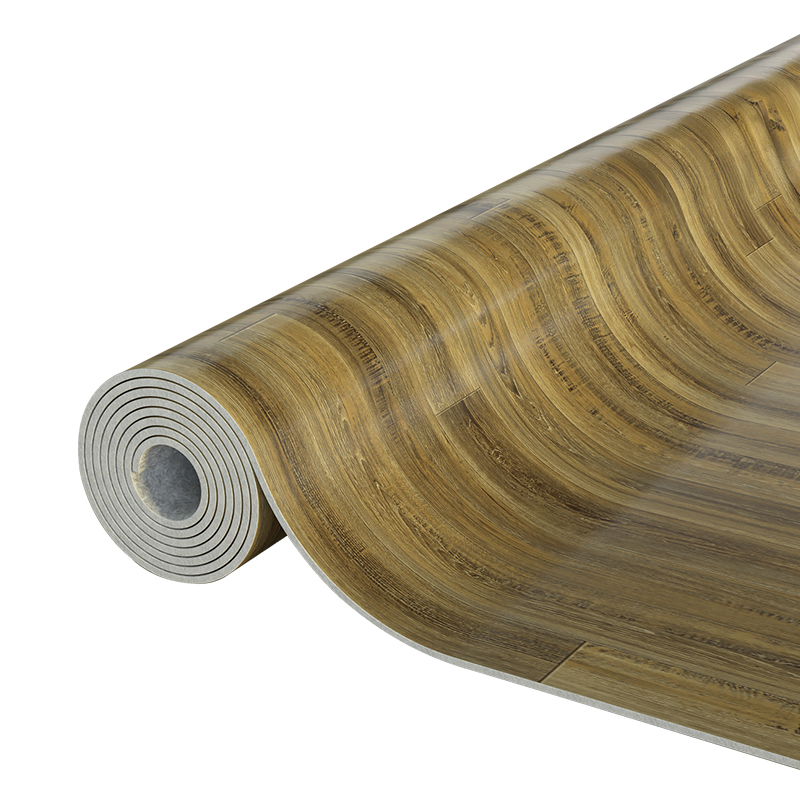 Formaldehyde-free thickened wear-resistant household floor leather