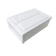 Hardware girl combination can be stacked transparent plastic drawer storage box storage box shoe storage cabinet