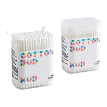 KUB can be a better than baby cotton swab baby special newborn infants and children to remove ear boogers cotton swab double-headed ear scoop