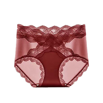 Dplaysweet french retro cotton crotch bottom high waist comfortable breathable briefs women's underwear 2025 winter