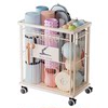 Yoga mat storage basket badminton racket storage rack