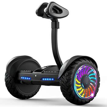 Intelligent self-balancing car with handrails