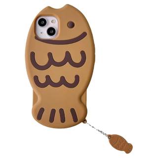 正版原创ins日本鲷鱼烧软硅胶适用iPhone17promax苹果16pro手机壳154情侣13创意趣味可爱卡通个性防摔Air简约