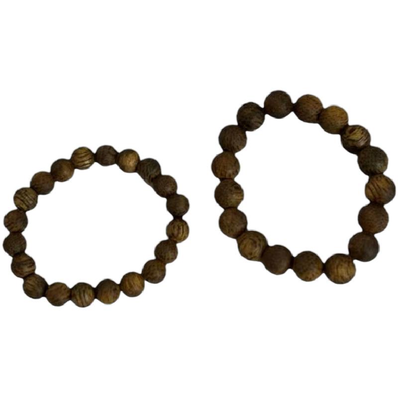3MM Green Qinnan old material agarwood ring ring DIY for women