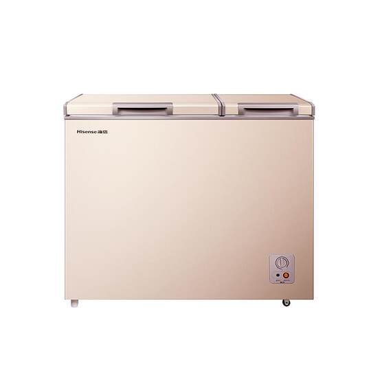 Hisense 206L gold household low-noise energy-saving freezer