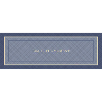 Kitchen mat is absorbent, quick-drying, double-sided, non-slip, anti-bacterial and stain-resistant