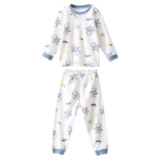 贝肽斯儿童秋衣秋裤男童睡衣婴儿秋衣套装分体纯棉宝宝保暖内衣