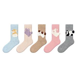 女童袜子秋冬新疆棉袜儿童秋季高筒棉袜小女孩宝宝无骨冬季长筒袜