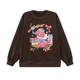 UNIFREE sweet dog print sweatshirt