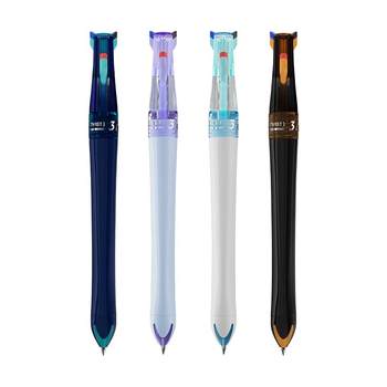 The three-color gel pen can be replaced with a touch of stone