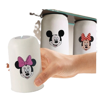 Mickey 304 stainless steel tooth cup good-looking inverted mouthwash cup household bathroom toothbrush cup magnetic suction