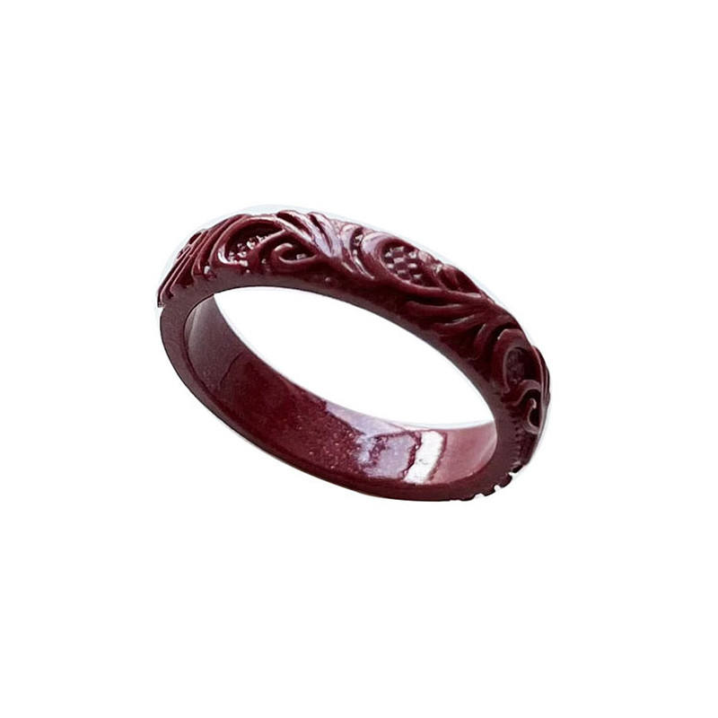 Cinnabar ring, versatile for men and women