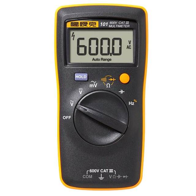 Fluke high-precision intelligent multimeter digital anti-burn
