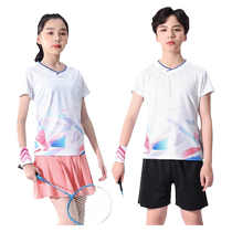 Children Badminton Suit Sportswear Suit Women Summer Skirts Pants Tennis Uniform Speed Dry Race Suit Ping Pong Sportswear