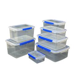 Food-grade plastic pp sealing box for refrigerator and freezer, kitchen commercial storage box, stall box heating