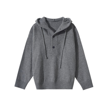 Holocene half cardigan knitted sweater Holocene half cardigan knitted sweater