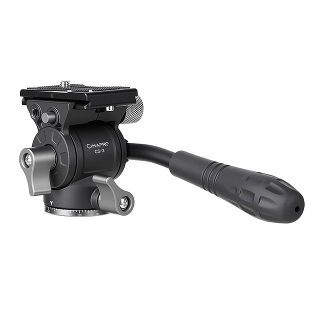 Mini metal hydraulic damping gimbal