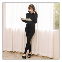 Miduli Maternity Autumn Clothes and Autumn Pants Set Postpartum Nursing Pajamas Womens Autumn and Winter Warm Underwear Winter Confinement Clothes