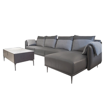 Europlatinum Lixing-Lansing full house furnishings nine pieces of real leather sofa rock plate tea table furniture finished custom deposit