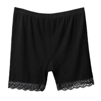 Pure cotton safety pants modal ice silk large size fat mm