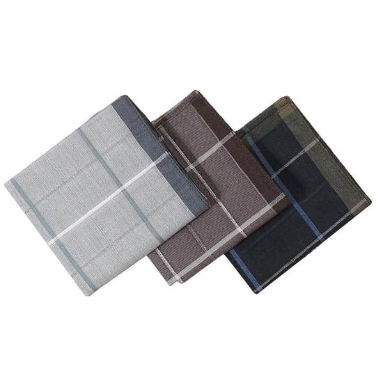 Men's pure cotton portable summer sweat-wiping handkerchief