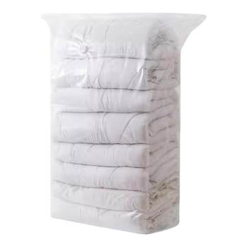Vacuum compression bag without air extraction thickened clothes storage bag