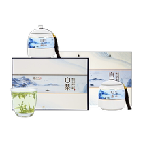 Chengyi Mingqian Special New Tea Anji Treasure White Tea Ceramic Tea Gift Box Pack High-end Gifts for Elders