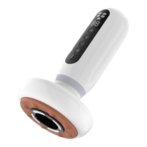 Keai Element Big Bread Red Bianstone Electric Gua Sha Instrument to Dredge Meridians Brush Full Body Cupping and Abdominal Massager