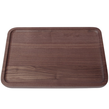 Deep-brave japanese-style black walnut wood pallet rectangular