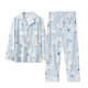 Manxi autumn and winter pure cotton home clothes for pregnant women