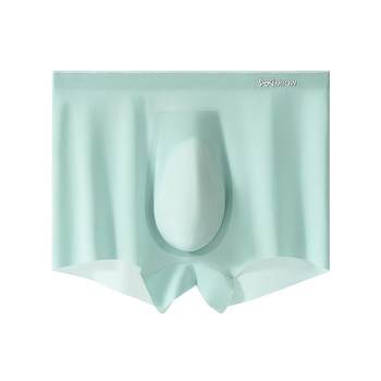 Catman completely seamless 3d stamped ice silk underwear for men