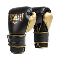 Everlast Powerlock2 Boxing Gloves for Men and Women Training with Punching Bags, Muay Thai Fighting Gloves