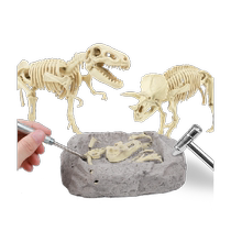 Dinosaur Fossil Children Artisanal Diy Knocks Dig Gem Boy Girl Hunt For Treasure Egg Blind Box Archaeological Dig Toy