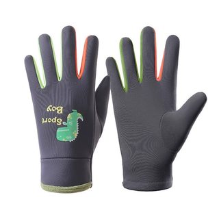 儿童手套秋冬季加绒保暖小学生男童女孩加厚骑车防风防水骑行防寒