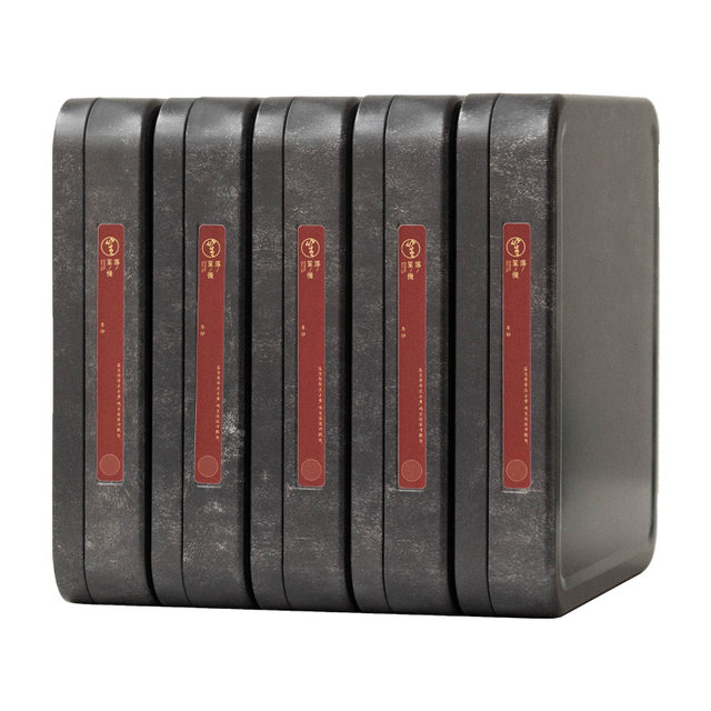 Tin-palm tea cake box tea storage jar