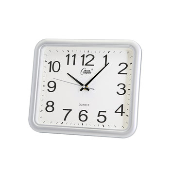 Combas square clock can be hung or placed