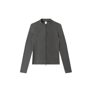 Sw suwei sports coat women's autumn slim-fitting german velvet warm jacket outdoor long-sleeved yoga wear inside