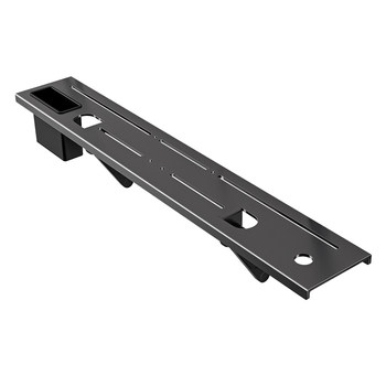 Tv set-top box storage rack without punching holes