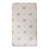 Aiyubaby baby fitted sheet pure cotton A-type bedding newborn childrens spliced ​​sheets baby mattress cover custom-made