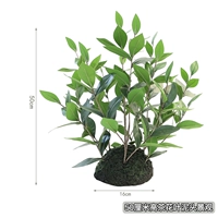 Чайные листья высотой 50 см, грязевая голова, пейзаж