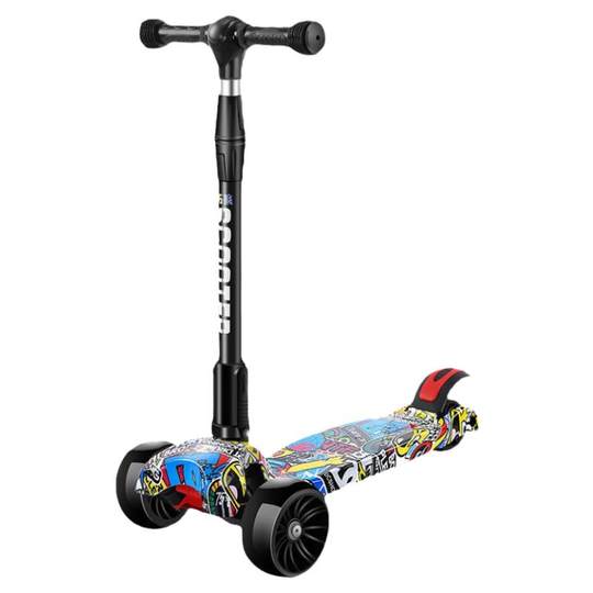 Самокат для детей от 2 до 12 лет flash.
