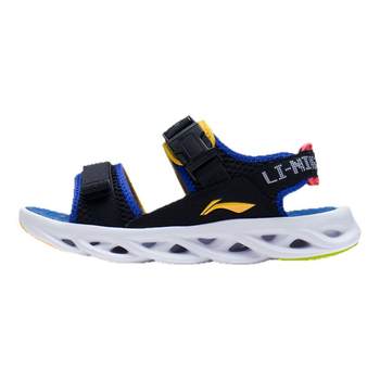 Li-ning open-toe velcro comfortable soft-soled children's sandals