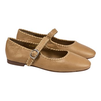 Fed french single shoes autumn new women's shoes low heel mary jane shoes genuine leather flat shoes women s0820-yac101