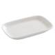 Ceramic 5-inch cold dish plate rectangular round snack plate