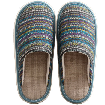 Boho linen sandals with anti-slip soft bottom Boho linen sandals with anti-slip soft bottom