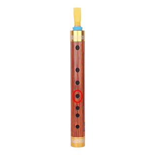 Fine old mahogany wind instrument tear gas tube