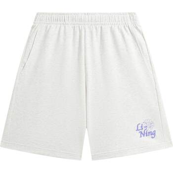 Li ning women's printed casual shorts and sweatpants