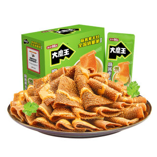 盐津铺子大魔王麻酱素毛肚香菜味零食休闲食品小吃解馋辣爽魔芋