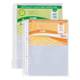 Jerry 100 pack transparent file bags