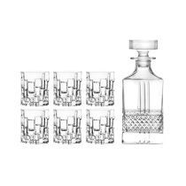 (Self-operated) RCR Italian imported crystal glass whiskey glass bottle set wine set for light luxury ins